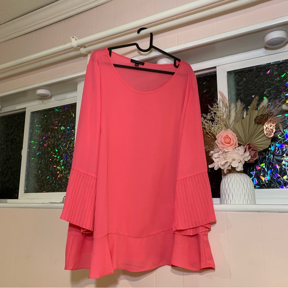 Lane Bryant Sunkist Coral Shirt (18/20)